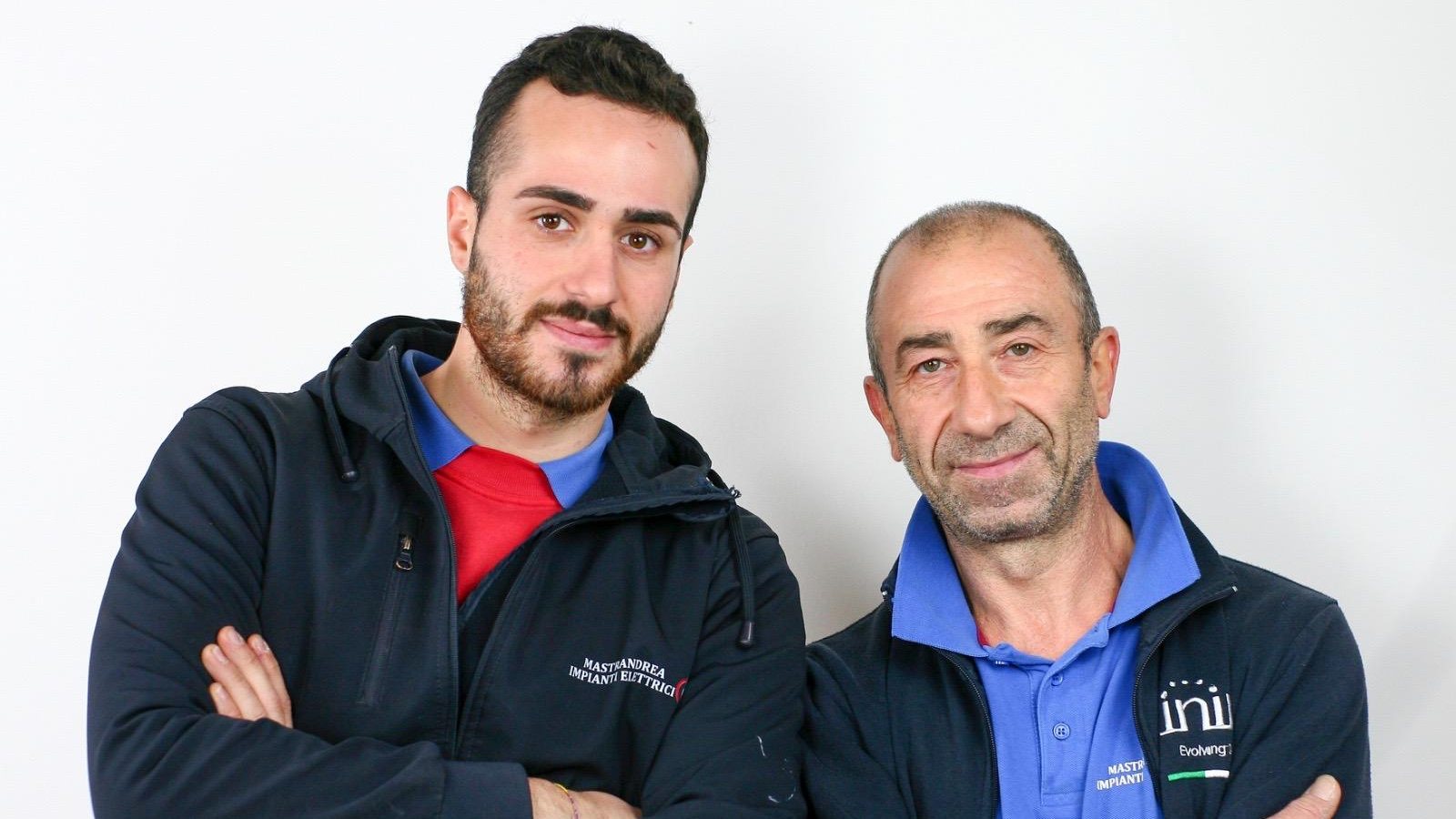 I titolari di Mastrandrea Impianti, padre e figlio
